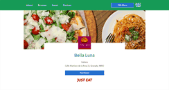 Desktop Screenshot of bellalunagranada.com
