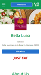 Mobile Screenshot of bellalunagranada.com